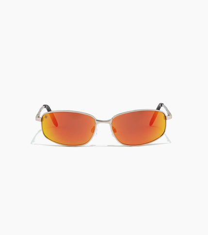 Ritual Vision Ritual Vision Californication Zonnebril - Matte Silver / Orange Reflective