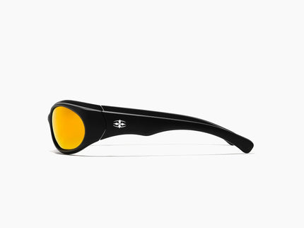 Ritual Vision Ritual Vision - Demon Speed - Matte Black / Reflective Orange - Polarised