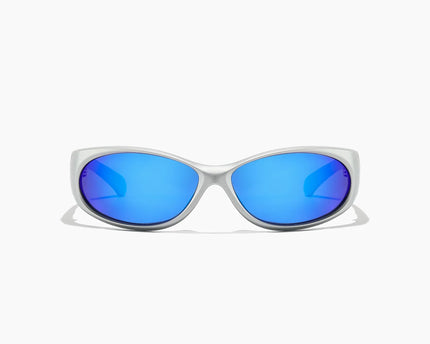 Ritual Vision Ritual Vision - Demon Speed - Matte Chrome / Blue Reflective - Polarised
