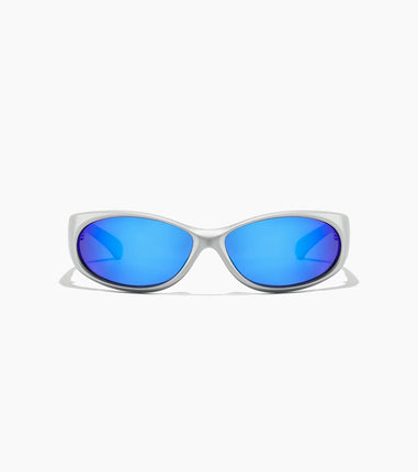 Ritual Vision Ritual Vision - Demon Speed - Matte Chrome / Blue Reflective - Polarised