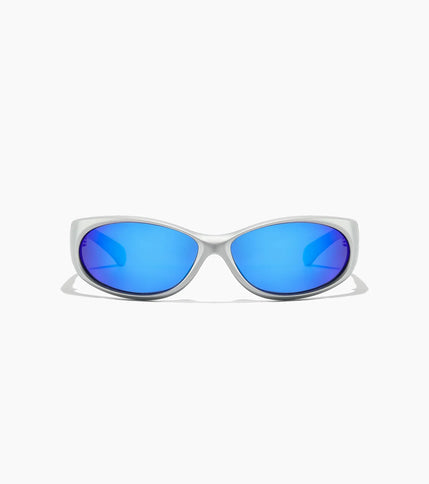 Ritual Vision Ritual Vision - Demon Speed - Matte Chrome / Blue Reflective - Polarised