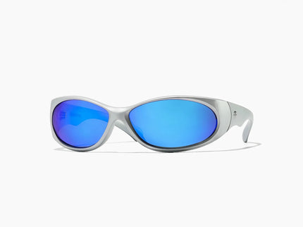 Ritual Vision Ritual Vision - Demon Speed - Matte Chrome / Blue Reflective - Polarised