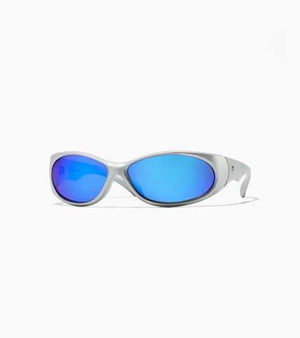 Ritual Vision Ritual Vision - Demon Speed - Matte Chrome / Blue Reflective - Polarised