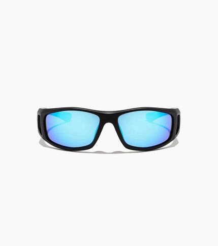 Ritual Vision Ritual Vision Dragster Zonnebril - Matte Black / Blue Reflective - Polarised