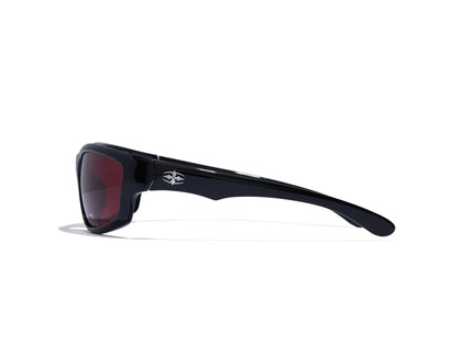 Ritual Vision Ritual Vision Teenage Zero Zonnebril - Polished Black / Rust - Polarised