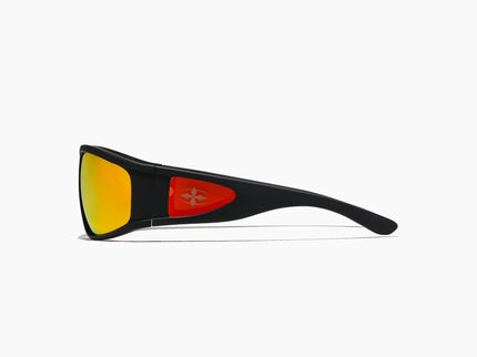 Ritual Vision Ritual Vision - The Vacationer - Matte Black / Orange Reflective - Polarised