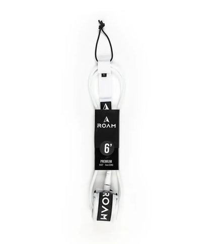 ROAM ROAM 6ft Premium Leash White