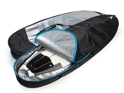 ROAM ROAM  7'6 Tech PLUS Double Slim Funboard Boardbag Black