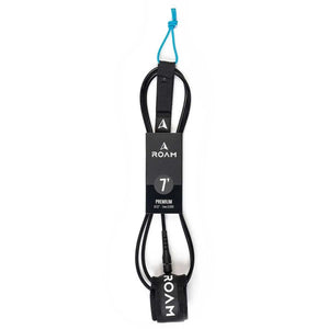 ROAM ROAM 7ft Premium Leash Black