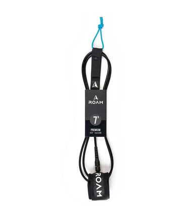 ROAM ROAM 7ft Premium Leash Black