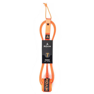 ROAM ROAM 7ft Premium Leash Orange
