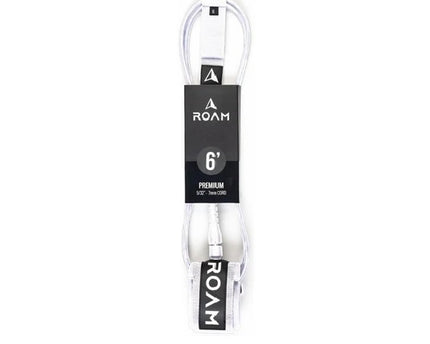 ROAM ROAM 7ft Premium Leash White