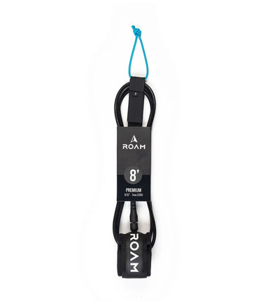 ROAM ROAM 8ft Premium Leash Black