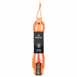 ROAM ROAM 8ft Premium Leash Orange