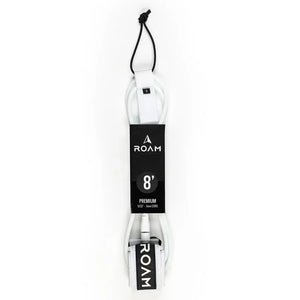 ROAM ROAM 8ft Premium Leash White