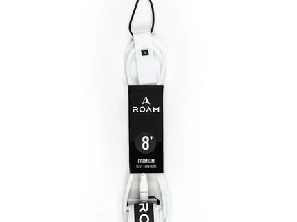 ROAM ROAM 8ft Premium Leash White