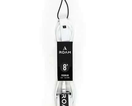 ROAM ROAM 8ft Premium Leash White