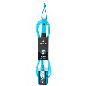 ROAM ROAM 9ft Premium Longboard Ankle Leash Blue