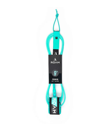 ROAM ROAM 9ft Premium Longboard Ankle Leash Sea Green