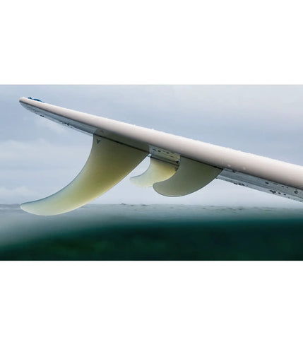 ROAM ROAM Longboard Fin Flex Tip Single Fin Clear
