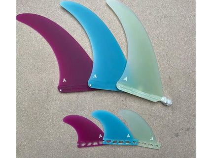 ROAM ROAM Longboard Fin Flex Tip Single Fin - Red