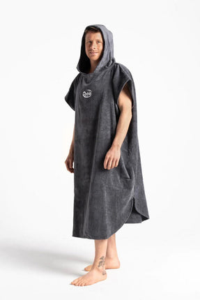 Robies Robie Surf Poncho Steel Grey