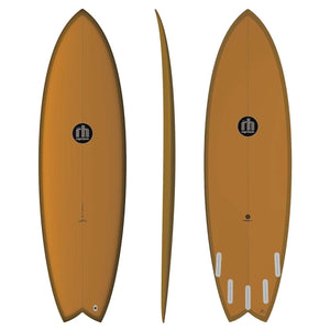 Roger Hinds Surfboards Roger Hinds Dream Fish - Fusion HD - Futures - 5 Fin 6'6 V1