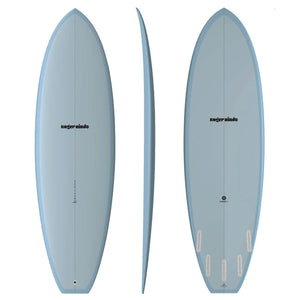 Roger Hinds Surfboards Roger Hinds Nomad - Fusion HD - Futures - 5 Fin 6'0 Blue