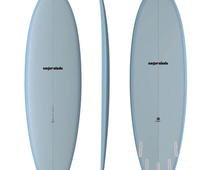 Roger Hinds Surfboards Roger Hinds Nomad - Fusion HD - Futures - 5 Fin 6'0 Blue