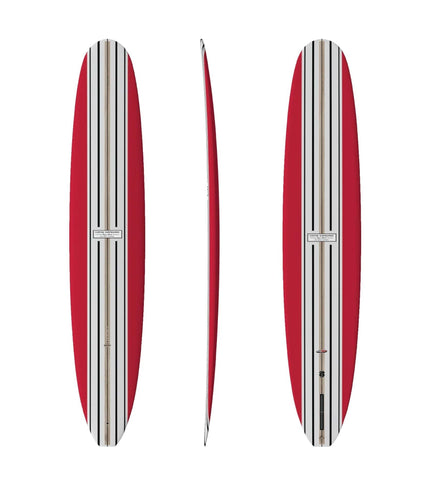 Roger Hinds Surfboards Roger Hinds Renaissance - Tuflite V-Tech - Single Fin 10'0 Red