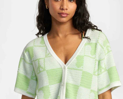 RVCA RVCA Dames Patched Sawyer Top Glow