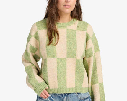 RVCA RVCA Dames Prep Sweater Kelly Green