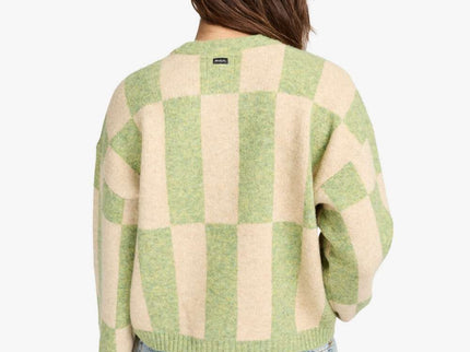 RVCA RVCA Dames Prep Sweater Kelly Green