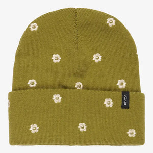 RVCA RVCA Embroidered Essential Beanie Kelly Green