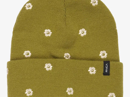 RVCA RVCA Embroidered Essential Beanie Kelly Green