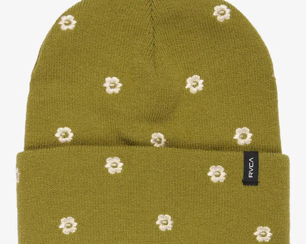 RVCA RVCA Embroidered Essential Beanie Kelly Green