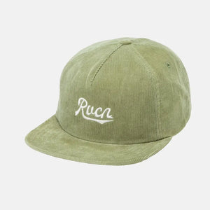 RVCA RVCA Frame Up Cord Snapback Cap Jade