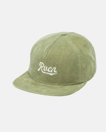 RVCA RVCA Frame Up Cord Snapback Cap Jade