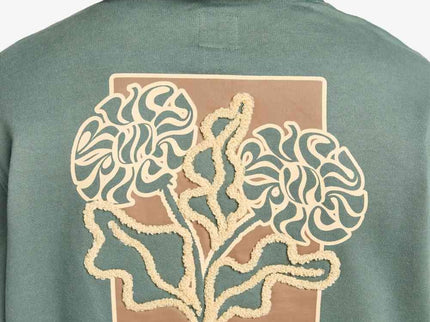 RVCA RVCA Heren Flower Balance Hoodie Balsam Green