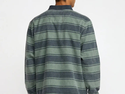 RVCA RVCA Heren KSL LS Polo Shirt Balsam Green