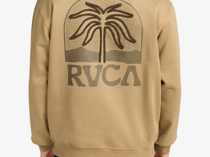 RVCA RVCA Heren Palm Crest Sweater Coyote