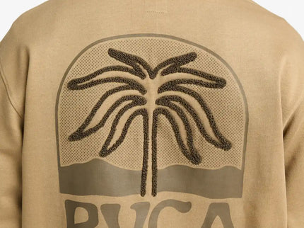 RVCA RVCA Heren Palm Crest Sweater Coyote