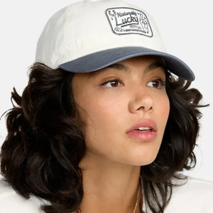 RVCA RVCA Naturally Lucky Dad Hat Stone Blue