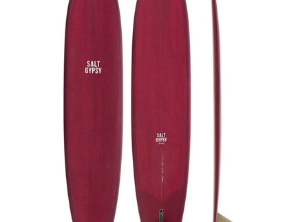 Salt Gypsy Salt Gypsy Dusty Retro Longboard PU - Single Fin FACTORY SECOND 9'0 Merlot