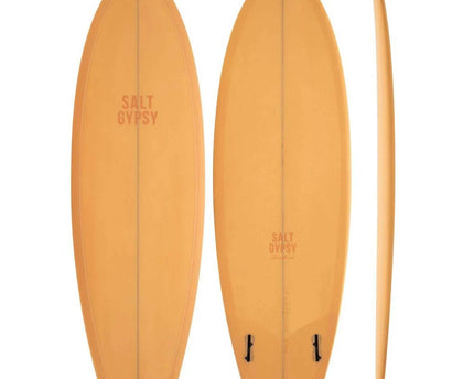 Salt Gypsy Salt Gypsy ShoreBird PU - FCS II - 2 Fin FACTORY SECOND 5'8 Pale Apricot