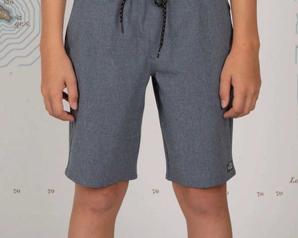 Salty Crew Salty Crew Boys Drifter 2 Hybrid Elastic Shorts Navy