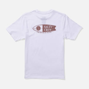 Salty Crew Salty Crew Boys Shaper S/S Tee White