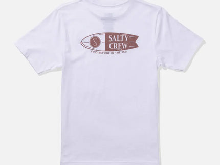 Salty Crew Salty Crew Boys Shaper S/S Tee White