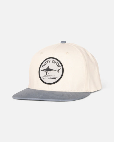 Salty Crew Salty Crew Bruce 6-Panel Kids Cap Off White/Slate