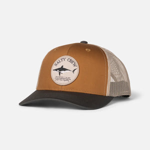 Salty Crew Salty Crew Bruce Trucker Cap Brown Iron